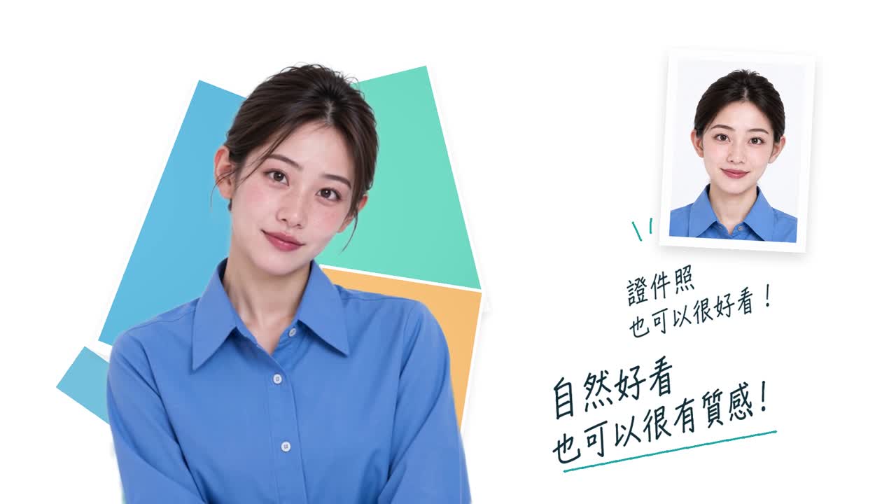 照面 HiPhoto:證件照、履歷照與學士照,自然修圖,保留自己的樣子